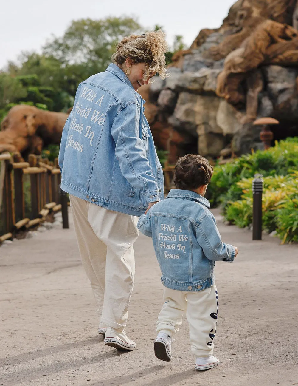 What a Friend in Jesus Kids Denim Jacket