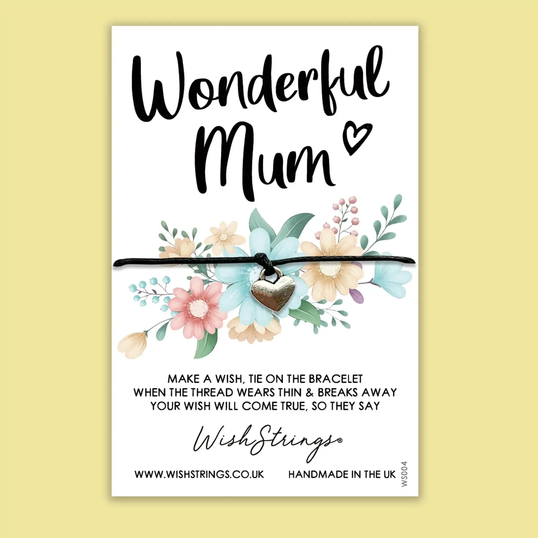 Wonderful Mum Wish Bracelet