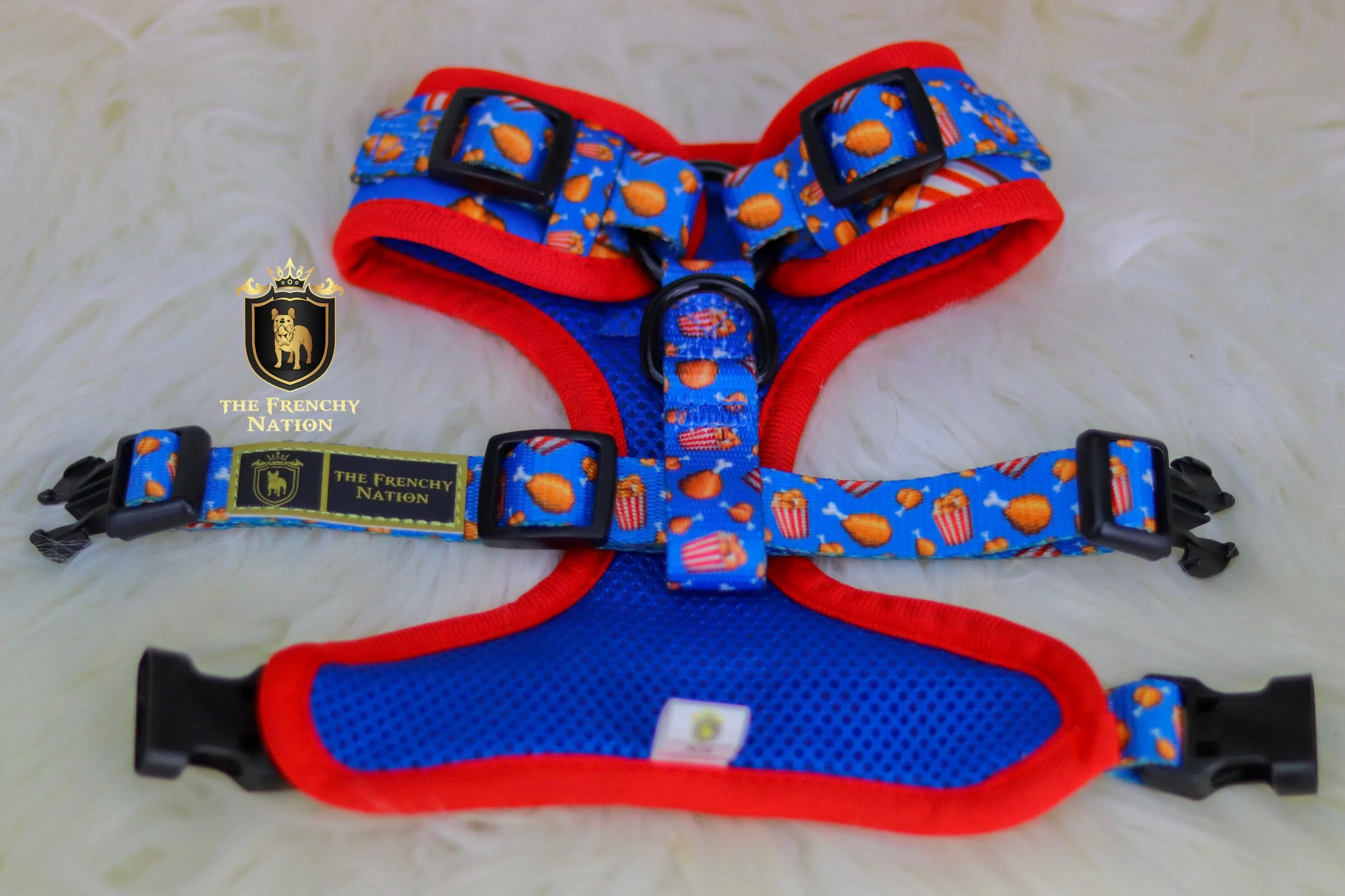 ✨New✨ “Finger licking good “ Puppy Adjustable Harness